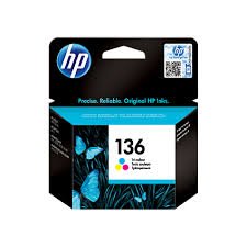 Cartouche HP 136 -3 couleurs /5ml/220p