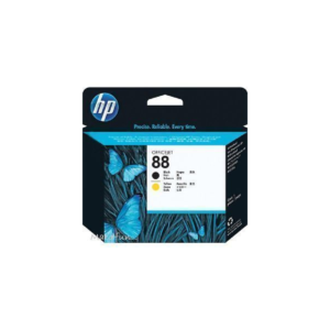 Cartouche HP 88 - Tete dimpression Noir/Jaune /T1200/T770/T620