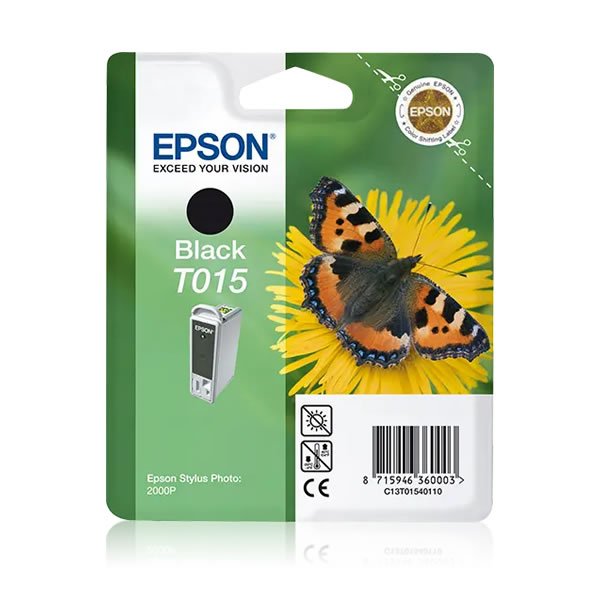 Cartouche EPSON T015 Noir/520p/Serie 2000