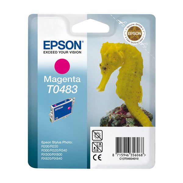 Cartouche EPSON T0483 Magenta/400p