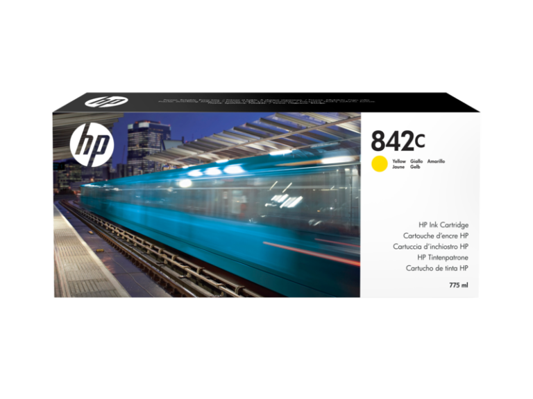 Cartouche HP Pwide 842C - Jaune /775 ml/ PW4600