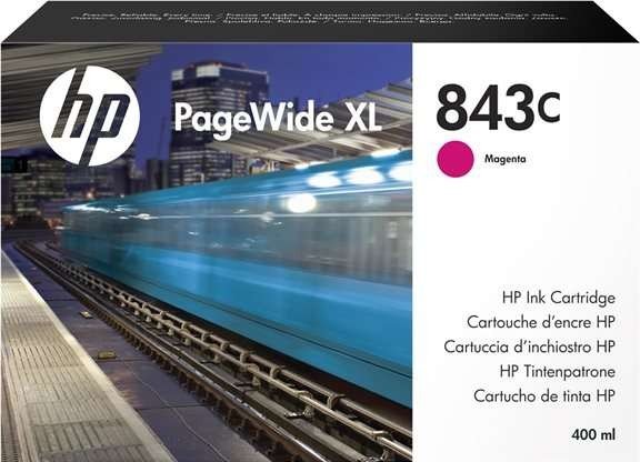 Cartouche HP Pwide 843C - Magenta/400ml/ PW4600