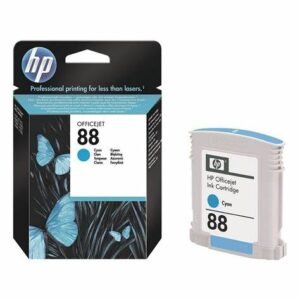 Cartouche HP 88 -Cyan/ 10 ml/860p/PK5400/ L7480/L7590/L7680