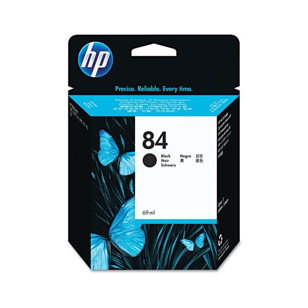 Cartouche HP 84 - Noir /69ml /P10ps/20ps/50ps/30N/120/130