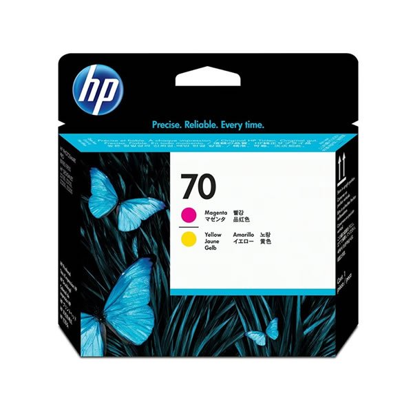 Cartouche HP 70 - Tête d’impression Magenta et Jaune/PZ3100
