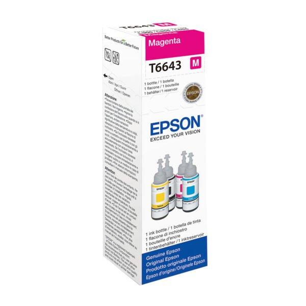 Cartouche EPSON T6643 Magenta/6500p