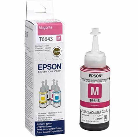 Cartouche EPSON T6643 Magenta/6500p