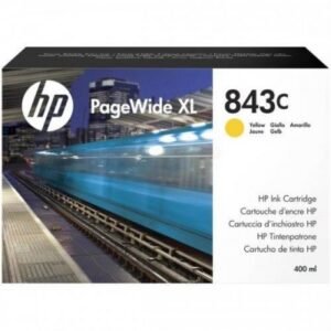Cartouche HP Pwide 843C - Jaune /400ml/ PW4600