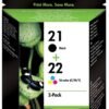 Cartouche HP Multipack 21+22/3920/3930/3940/D1360